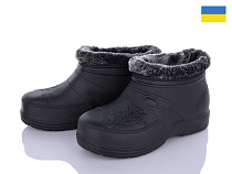 Галоши Успіх B38 чорний в магазине Фонтан Обуви