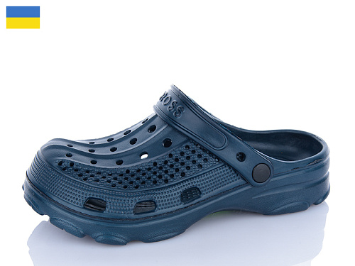 Кроксы Sanlin2 SV021 т.синій в магазине Фонтан Обуви