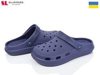 Кроксы Slipers С98 blue в магазине Фонтан Обуви