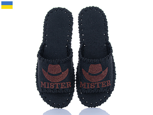 Тапочки Active 305M чорний в магазине Фонтан Обуви