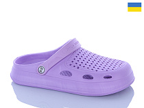 Кроксы Inblu Сабо N8 бузковий в магазине Фонтан Обуви