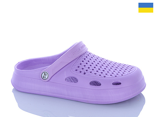 Кроксы Inblu Сабо N8 бузковий в магазине Фонтан Обуви