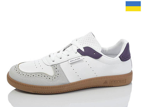 Кроссовки Demur 720-4 білий-фіол в магазине Фонтан Обуви