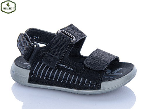 Босоножки Paliament C13 black в магазине Фонтан Обуви