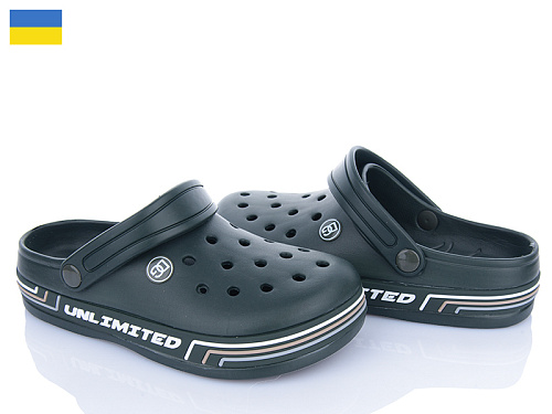 Кроксы Roks Dago 602 хакі в магазине Фонтан Обуви