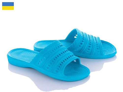 Шлепанцы Sanlin2 A3 бирюза в магазине Фонтан Обуви