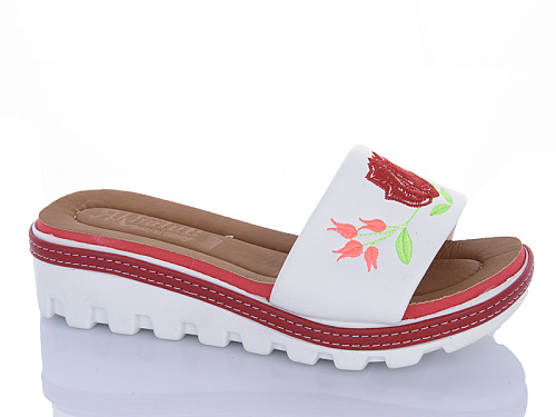 Шлепанцы Lenase АКБ квітка в магазине Фонтан Обуви