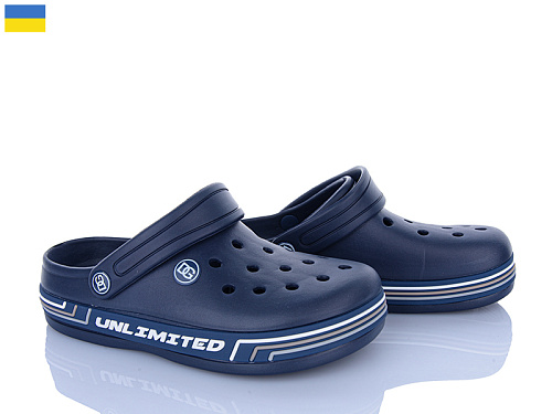 Кроксы Roks 602 синій в магазине Фонтан Обуви