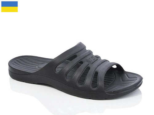 Шлепанцы Demur DS104 чорний в магазине Фонтан Обуви