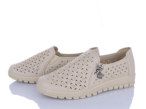 Туфли Baolikang 5508 beige в магазине Фонтан Обуви