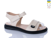 Босоножки Sali 702 бежевий чор-п. в магазине Фонтан Обуви