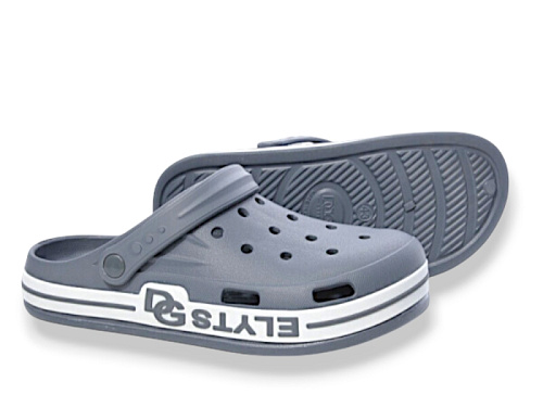 Кроксы Slipers 526 сірий в магазине Фонтан Обуви