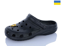 Кроксы Sanlin2 SV018 чорний в магазине Фонтан Обуви