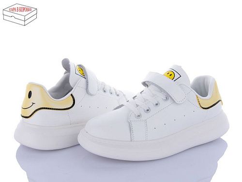 Кроссовки Okshoes B107-4 yellow в магазине Фонтан Обуви