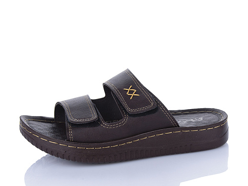 Шлепанцы Stt 160 коричневий в магазине Фонтан Обуви