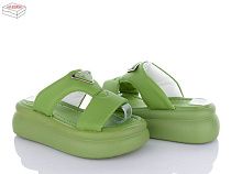 Шлепанцы Ailaifa 8010 green в магазине Фонтан Обуви