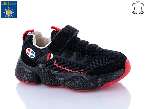 Кроссовки Comfort-Baby 19978 чорний (26-30) LED в магазине Фонтан Обуви