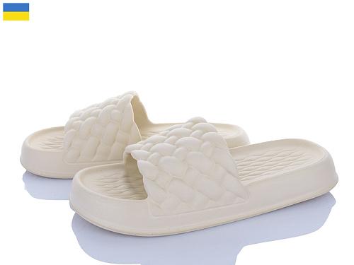 Шлепанцы Vladimir DS ПЖ49 бежевий в магазине Фонтан Обуви