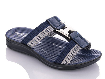 Шлепанцы Malibu H blue-grey (24-29) в магазине Фонтан Обуви