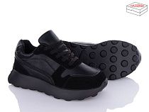 Кроссовки No Brand 2399 all black в магазине Фонтан Обуви