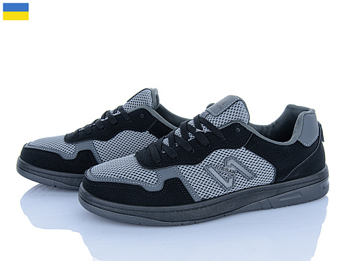 Кроссовки Dago Гіпаніс M1032 графіт-чорний в магазине Фонтан Обуви