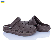 Кроксы Vladimir Крок C98 т.коричневий в магазине Фонтан Обуви