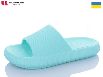 Шлепанцы Slipers C88 мята в магазине Фонтан Обуви