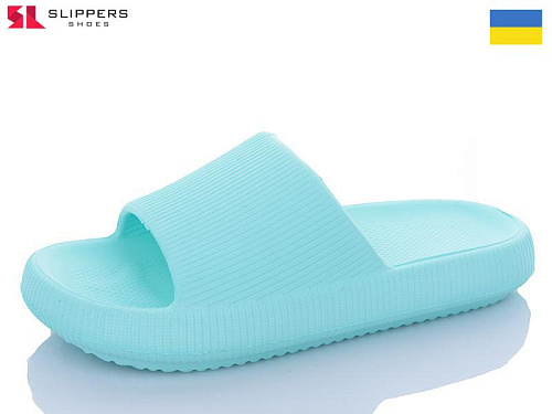 Шлепанцы Slipers C88 мята в магазине Фонтан Обуви