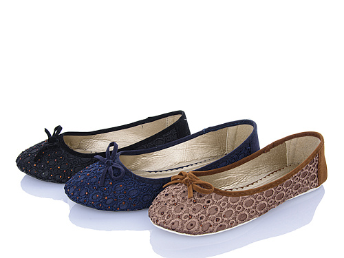 Балетки Viktoria 5-123 mix в магазине Фонтан Обуви