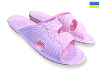 Шлепанцы Rai Shoes 24-14 пудра в магазине Фонтан Обуви
