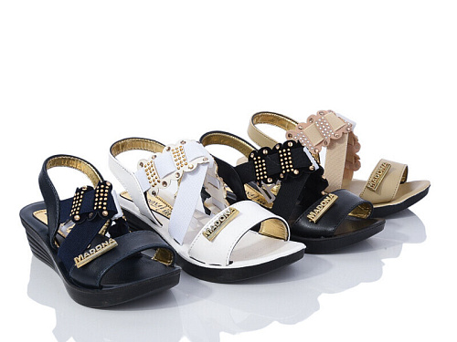 Босоножки Gurkem 2024-050 mix в магазине Фонтан Обуви