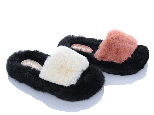 Тапочки Jibukang PV323-19 wh-pink mix в магазине Фонтан Обуви