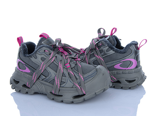 Кроссовки Clibee 59A2286 grey-pink в магазине Фонтан Обуви
