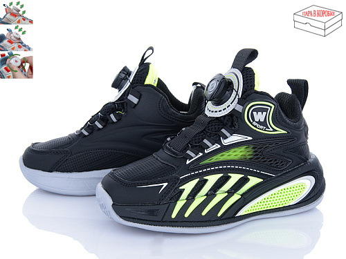 Кроссовки Calorie C33355 чор-зелений в магазине Фонтан Обуви