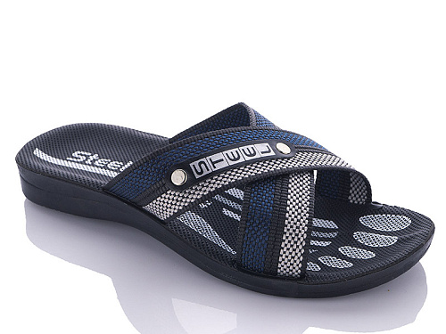 Шлепанцы Gurkem TRK STL blue-grey в магазине Фонтан Обуви