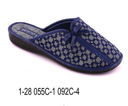 Тапочки женские 1-28 055 С-1 092 С-4 в магазине Фонтан Обуви