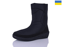 Дутики Demur 1105 чорний в магазине Фонтан Обуви