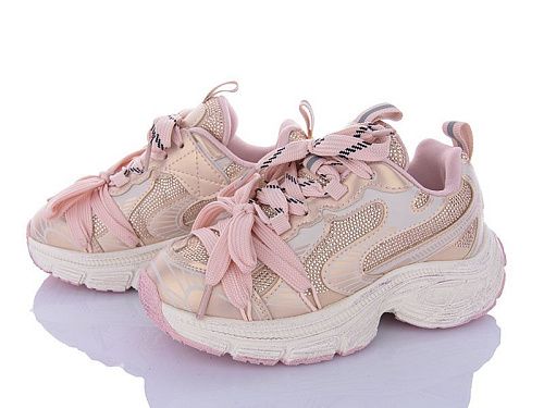 Кроссовки Clibee AS86803-1 pink в магазине Фонтан Обуви