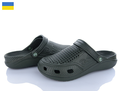 Кроксы Favorit Сабо 6 зелений в магазине Фонтан Обуви