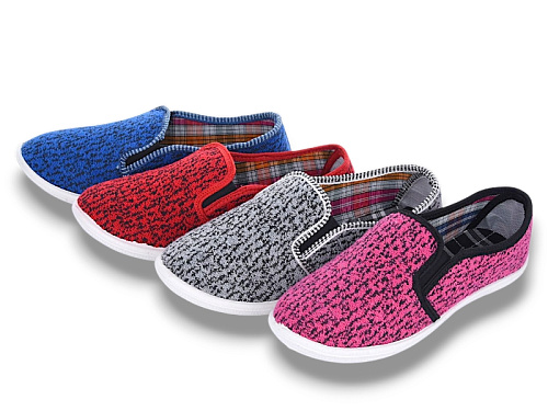 Слипоны Elmob SM196 mix в магазине Фонтан Обуви