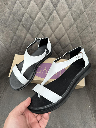 Босоножки 922 біла шкіра в магазине Фонтан Обуви