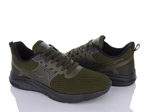 Кроссовки No Brand GL928-3 green батал в магазине Фонтан Обуви