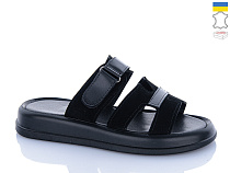 Шлепанцы Sali 5-1 чорний з чр-п. в магазине Фонтан Обуви