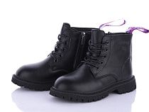 Ботинки Angel Y90-0279B black-purple в магазине Фонтан Обуви