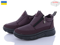 Ботинки Paolla 1705 бордовий в магазине Фонтан Обуви