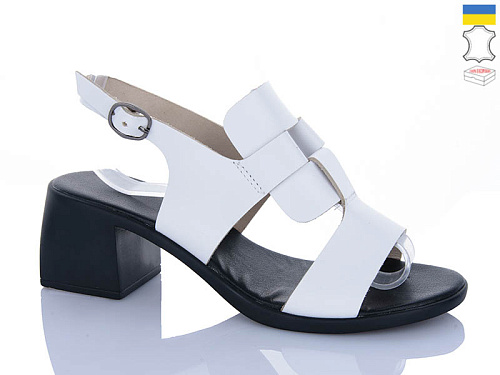 Босоножки Sali 160 білий біл-п. в магазине Фонтан Обуви