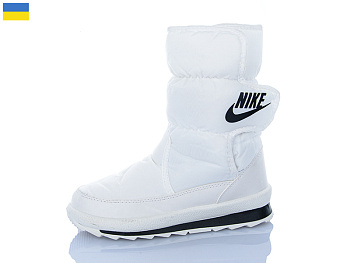 Дутики M&L Alex14 BL68 білий в магазине Фонтан Обуви