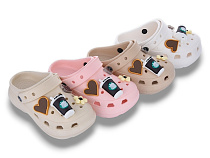 Кроксы Deshman 33319 mix в магазине Фонтан Обуви