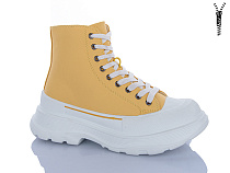 Ботинки Dino Albat 166-31 yellow-white в магазине Фонтан Обуви