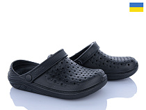 Кроксы Vladimir Cross 025-1 чорний в магазине Фонтан Обуви